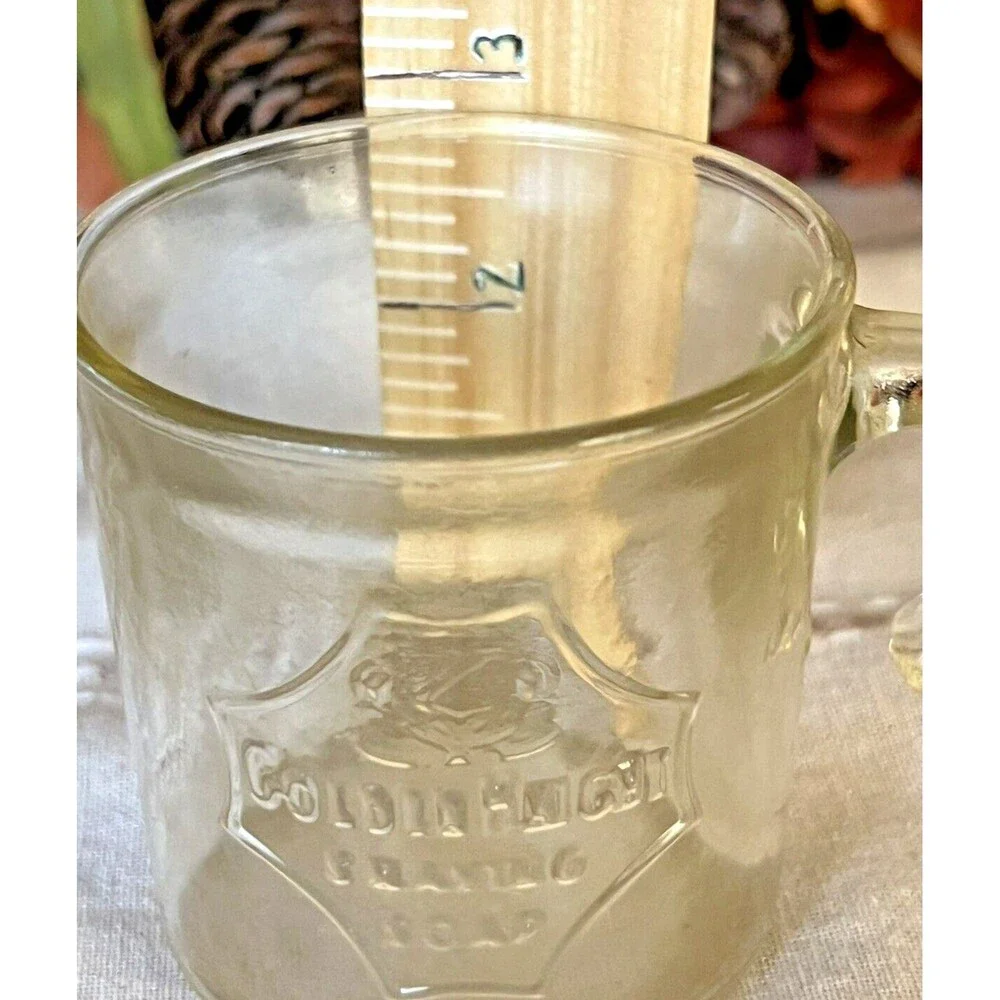 Vintage Golden Knight Shaving Mug - Classic Collectible Barber Shave Cup